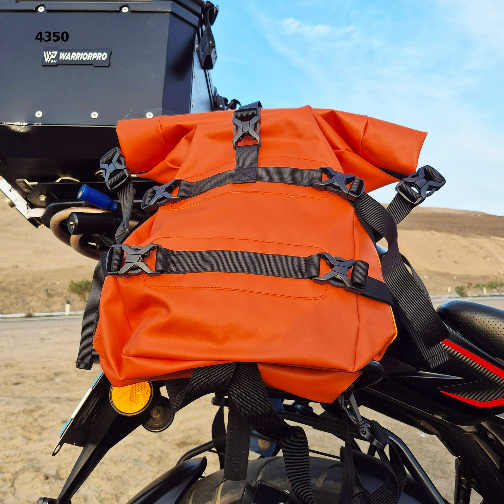 Alforja maleta lateral Side bag para motocicleta 21 Litros - 4350 - Imagen 17
