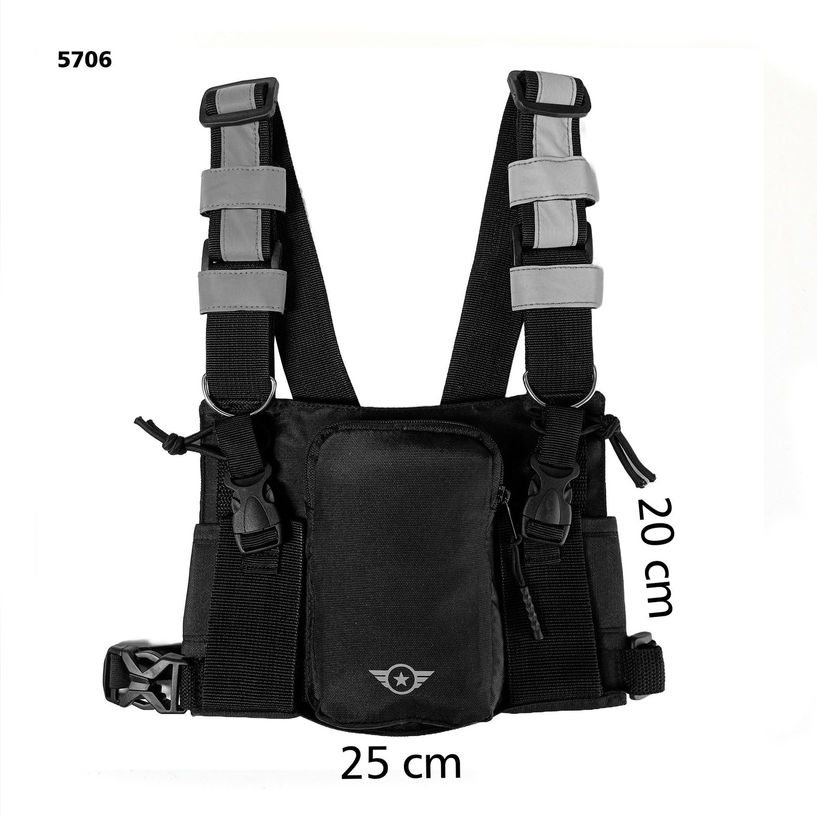 Pechera Porta Radio Star Wing - 5706 - Image 2