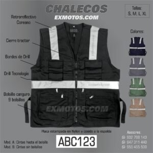 Chaleco para Motorizado según Normativa
