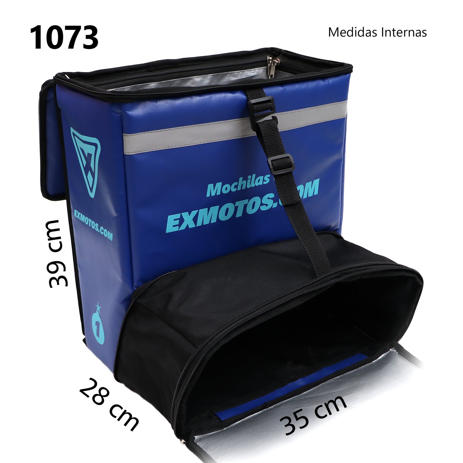1073 - Mochila Bike Térmica Expandible - Image 2