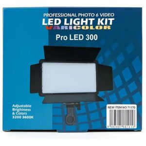 PRO-LED-300 Panel Led Blanco Calido Frio Para Fotografía